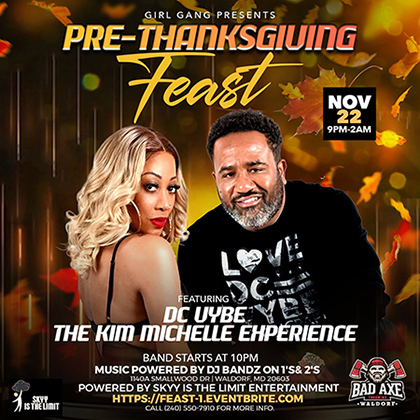 Pre-Thanksgiving Feast flyer