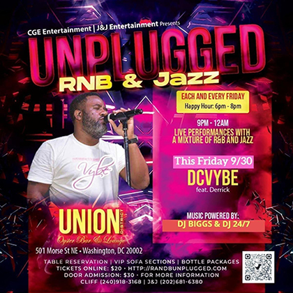 Union District Oyster Bar and Lounge flyer